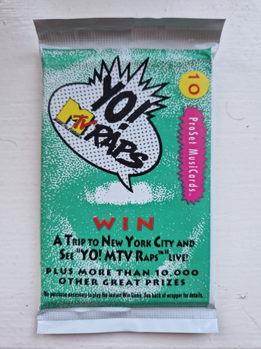 1991 pro set mtv raps - yo!,