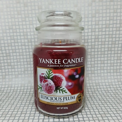 Yankee candle luscious plum - yankee,