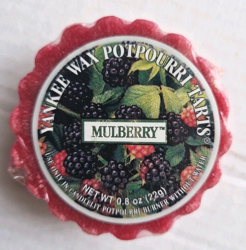 Yankee candle mulberry wax - candle,