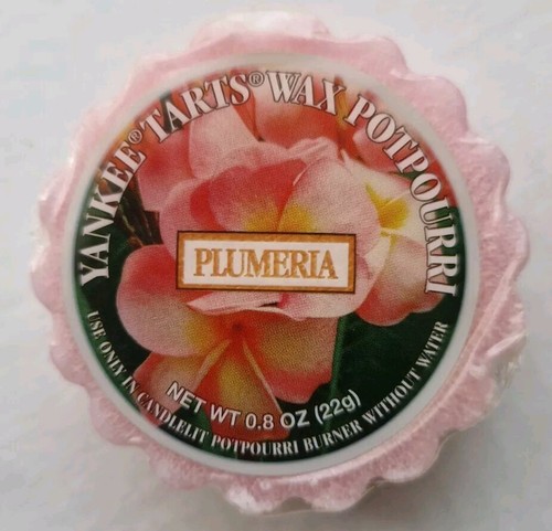 Yankee candle plumeria wax - candle,