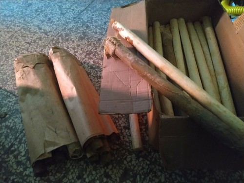 Vintage fackeln aus alten - aus,